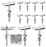 LQGTQO 12 Stück Kippdübel Deckenhaken Schwerlast, M8x50mm