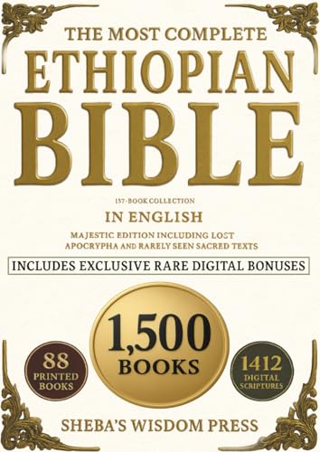The Most Complete Ethiopian Bible. 157-Book Collection in English: Majestic Edition Including Lost Apocrypha and Rarely Seen Sacred Texts