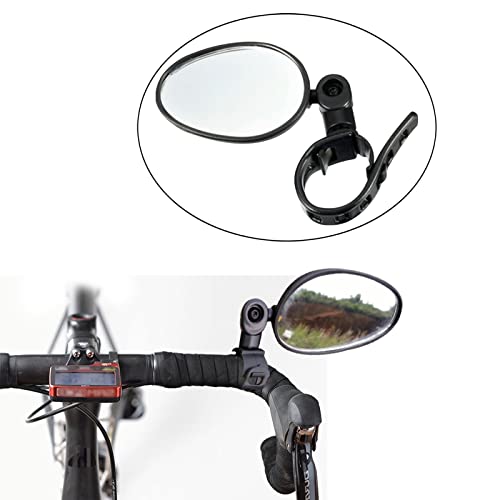 2Packs Bike Mirror Cycling Rear Mirror Bicycle 360˚Rotatable Handlebar Rearview Mirrors Adjustable Bicycle Riding Handlebar Mirror For Mountain Road Cycling Bikes #TOP3