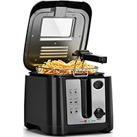 Aigostar Olivia - Freidora con capacidad de 2,5 L, 1650 W, libre