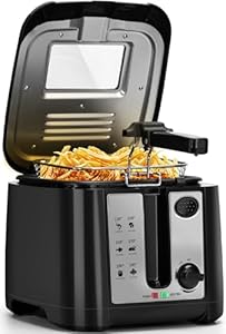 Aigostar Olivia Tiegelfritteuse mit 2,5 L