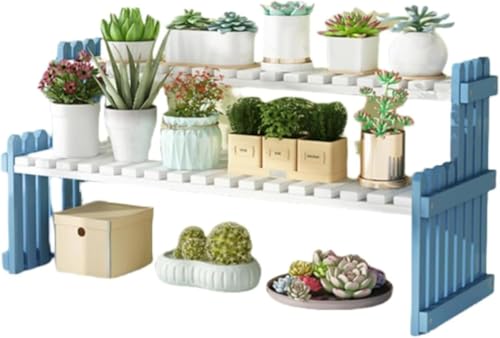 Tuyiutm �t�����[�X�^���h �K�[�f�j���O�X�^���h �V�R�| 2�i ��27cm/37cm/47cm/57cm �A�ؔ��X�^���h ���A�� �񂹐A�� �t�����[���[ ���芴 �~�͑� �����A�� ����� ���O ���� ���� �V���v�� ���C�� (�u���[,57*21*30
