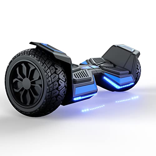 Hoverboard For Kids Ages 6-12, 8.5'' Off Road All Terrain Hoverboard For Adults, Self Balancing Scooters With Wireless Bluetooth Speaker,9 Miles Range,12Mph Max Speed,700W Motor #TOP1