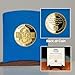 Kamala Harris 2024, AS-SEEN-ON-TV Victory Commemorative Coin, Pure 24-Karat Gold Layered, Limited Edition, Historic Election Collectible with Display Case and Certificate