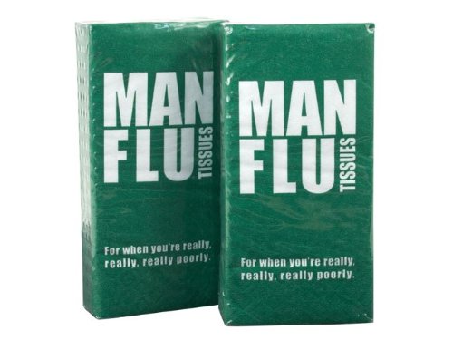 Man Flu Tissues , Novelty Joke Fun Sweets & Gifts, Hen/Stag/Friend/Lover Cover