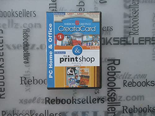 CreataCard Select 7 & The Print Shop Select 15 CreataCard Select 7 & The Print Shop Select 15