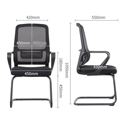 Chaise de bureau contre le mal de dos en maille - 3