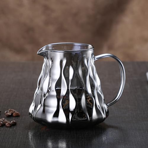 JIKANNOYA コーヒードリッパー ハンドドリップセット コーヒーサーバー 割れない 高ホウ素シリカガラス材料 耐熱ガラス 直火対応 耐寒性 クルミ材 ドリッパー 電子レンジ・食洗機対応 コーヒー用品 使いやすい 洗いやすい 多用途 家用 喫茶店 1~