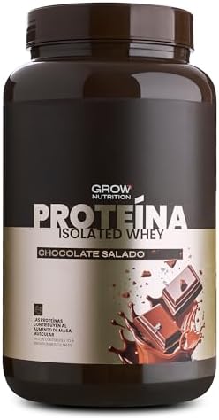 Grow Wellness - Proteina Aislada sabor Chocolate Salado | Ingredi...