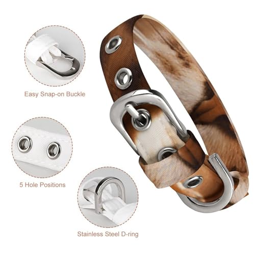 Collier réglable pour petit chien et chat idéal pour la promenade - 4