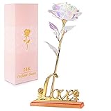 24 karat gold kette kaufen Unsere gefälschte Rosenblume ist ein romantisches Geschenk für Frauen, damit Ihre Geliebte oder Frau Ihren Glauben an die Liebe zeigt; Ein perfektes Geschenk für Ihre Mutter und Freunde, um Ihre Dankbarkeit und Liebe zu ihr zu zeigen.