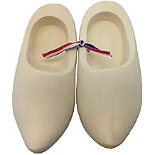 Essence of Europe Gifts Dutch Clogs Doll Wooden Shoes Pair Natural Wood Finish 3.25" | DutchGiftOutlet