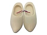 Essence of Europe Gifts Dutch Clogs Doll Wooden Shoes Pair Natural Wood Finish (3.25') | DutchGiftOutlet