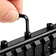 Taktische Zielfernrohrmontage mit Schwalbenschwanzführung und 11-20 mm Weaver Picatinny-Schienenadapter