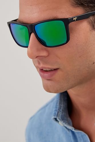 Maui Jim Mamalu Bay Rectangular Sunglasses3