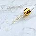 Organic Vitamin C Face Serum with 24K Gold Flakes, Hyaluronic Acid, Vitamin E - Vit C Facial Serum - Acne Scar Treatment, Dark Spot Corrector, Anti Aging & Brightening - Formulated in San Francisco
