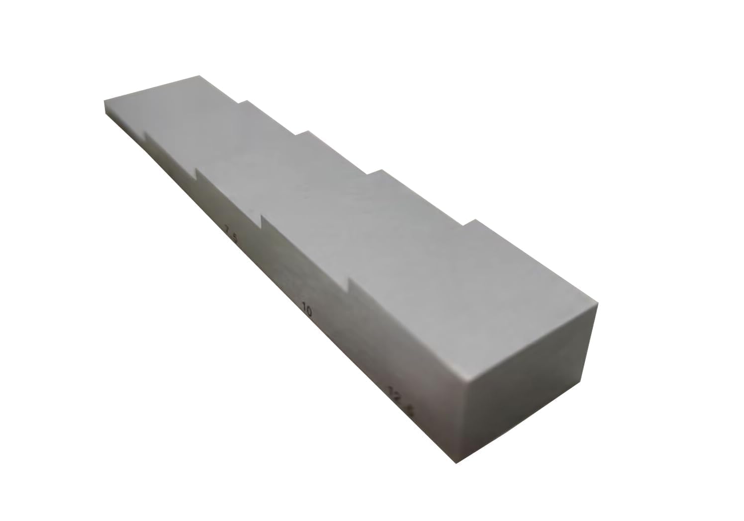 Calibration Blocks 5 Step 2.5mm 5.0mm 7.5mm 10mm 12.5mm 5 Step 1018 Carbon Calibration Test Block for Thickness and Linearity Calibration