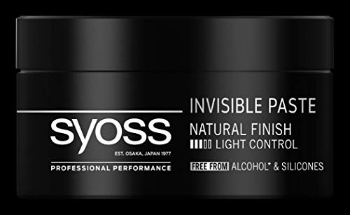 Syoss Invisible Paste pack de 6 pâte coiffante homme effet mat 100 ml
