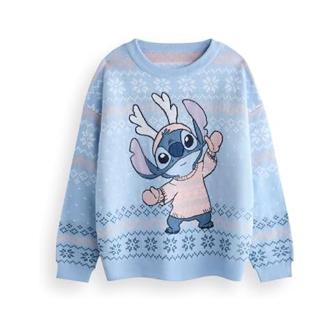 Disney Lilo & Stitch Kids Christmas Jumper Cover