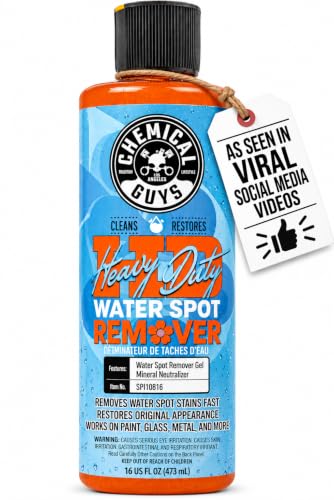 Chemical Guys, Heavy Duty Water Spot Remover Gel for Glass &...