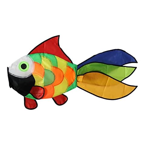 9KM DWLIFE Colourful Rainbow Fish Windsock Cover