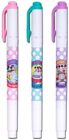 Amazon Co Jp ミッキー ミニー カラーペン マイルドライナー アトラクションデザインシリーズ 19 レトロ ディズニー グッズ お土産 東京ディズニーリゾート限定 文房具 オフィス用品