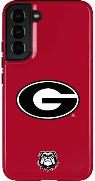 Skinit Pro Phone Case Compatible with Galaxy S22 Plus - Officially Licensed University of Georgia Bulldogs Design