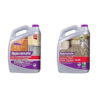 Rejuvenate All Floors Restorer and Rejuvenate Luxury Vinyl Floor Cleaner (1 Gallon)