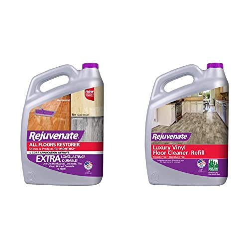 Rejuvenate All Floors Restorer and Rejuvenate Luxury Vinyl Floor Cleaner