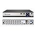 Produktbild Xenocam 16CH 5M-N/1080N Full High Definition Hybrid für AHD/TVI/CVI/Analog/Onvif IP DVR H.265 CCTV Videorecorder P2P Fernüberwachung für Home Security Überwachungssystem Kamera (ohne HDD)