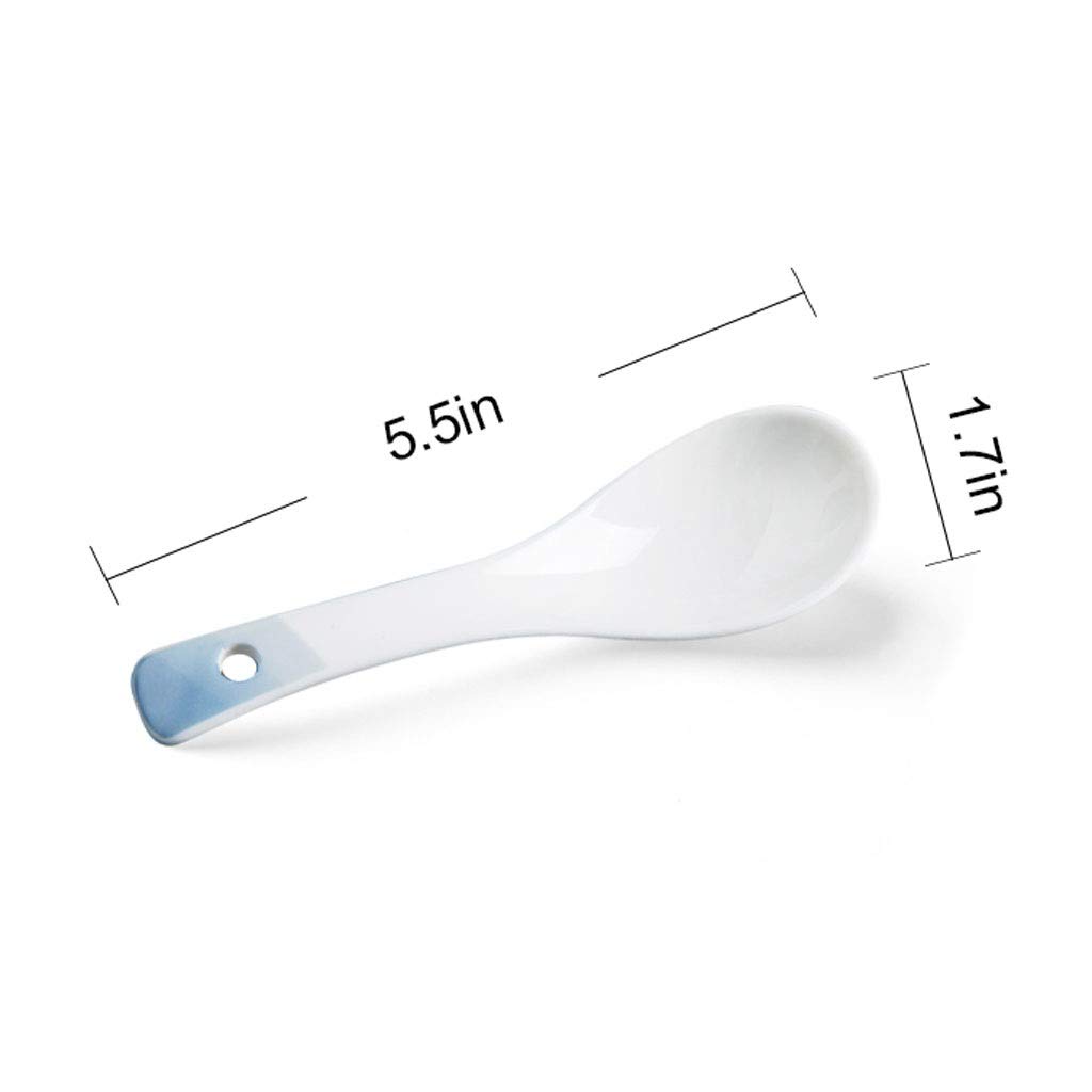 Set Di Cucchiai Sfusi Cucchiai Di Ceramica Nordica Cucchiaini for Uso Domestico Cucchiaino Del Cucchiaio Del Porridge Cucchiaio Del Porcellana Creativo Cucchiaio Da 10 Pezzi Cucchiai da Mangiare