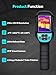 Thermal Camera, ACEGMET 256 x 192 IR Resolution Thermal Imaging Camera with 2MP Visual Camera, 25 Hz Refresh Rate 49152 Pixels Thermal Imager, -4~1022°F Range, Rechargeable Battery, IP65