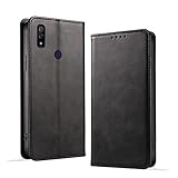 【KWATUNG】arrows we f-51b ケース 手帳型 レザー arrows we fcg01 ケース 手帳型 軽量 放熱性 f 51bケースarrows 薄型 マグネット式 f 51bカバー カード収納 スタンド機能 アローズwe ケース 衝撃吸収 落ち着いた色 arrows we ケース 手帳型 fcg01【ブラック】