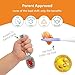 NumNum Baby Spoons Set, Baby Essentials Pre-Spoon GOOtensils for 6+ Months, First Stage Self-Feeding Spoons for Baby Led Weaning (BLW), Silicone Toddler Utensils, BPA-Free, 2 Pack Blue/Orange