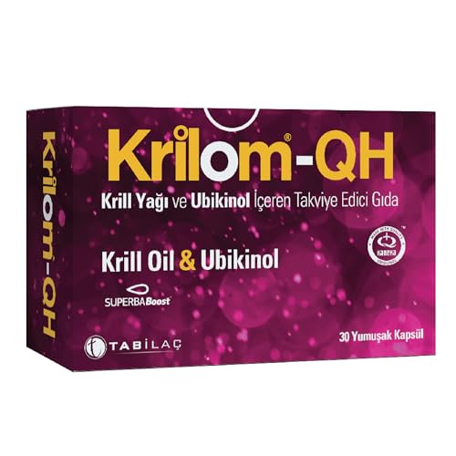 Krilom Qh Krill Oil & Ubikinol 30 Yumuşak Kapsül