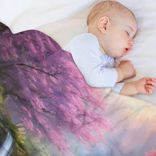 Linge de lit paysage imprimé pour un cocon de douceur réconfortant