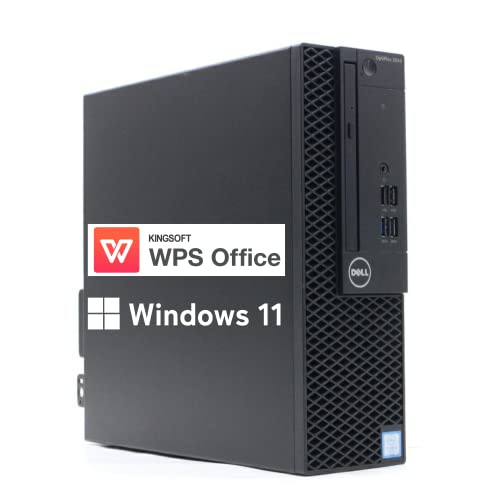 PC周辺機器 3050 MFF i5 7500 8GB 500GB dwos6rj Amazon.com: DELL Optiplex 3050 SSF Desktop Computer with