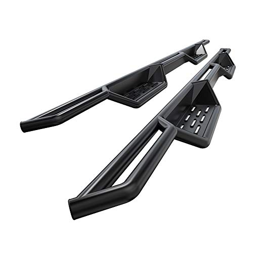 HD Ridez Drop Down Style Running Boards Side Step Rock Slider Compatible with Chevy Colorado GMC Canyon 2015-2022 Crew Cab
