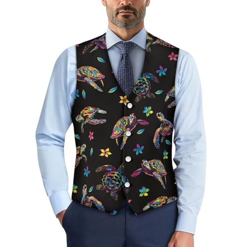 Mens Suit Vest Business Formal Dress Vests Slim Fit Casual Wedding Tuxedo Lightweight Party Breasted Waistcoat