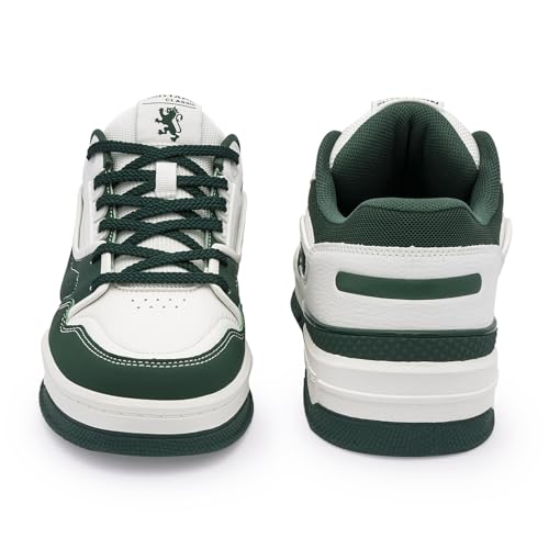 Image of Red Tape Low Cut Sneaker for Men in Green | Sneaker | Green | 8 UK