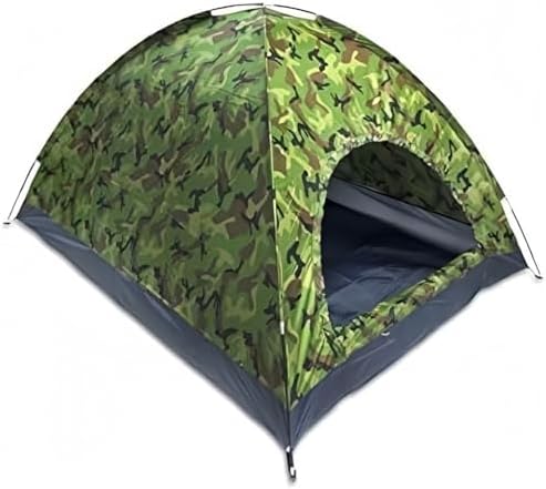 Barraca de camping camuflada impermeável para 3 4 6 pessoas barra...