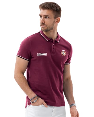 Image of Noble Monk Men's Regular Fit Polo T Shirt |Half Sleeves |Collar Tshirts T Shirt | Casual Tshirt