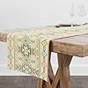 Native Aztec Table Runner Tribal Style Southwestern Geometric Table Runners Decor for Party Dinner Festival Farmhouse Holiday Home 13×90 Inch