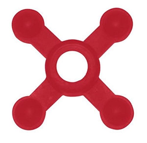 Bowjax Max Jax Stabilizer Dampener Fits 3/4" Diameter, Stretches Up To 1 1/2” Stab. (Red) #TOP25