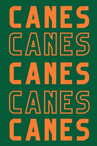 Miami Hurricanes Themed Journal Notebook Multi Green | Canes | Florida
