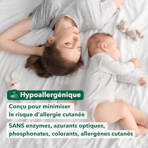 L'Arbre Vert Lessive Poudre Savon Végétal - ECOLABEL - Hypoallergénique - 36 Lavages - 94% d'ingrédients d'origine naturelle - 1.8Kgs – vue 3