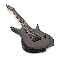 Harlem 7 Electric Guitar is ideal for up-and-coming rock and metal guitarists. Body made of lightweight basswood for full tone and comfort Slim profile maple neck for great playability Slightly shorter scale length for easy string bending The complet...