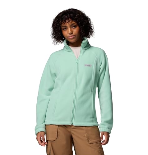 Columbia Womens Benton Springs Full Zip Fleece Jacket, New Mint,