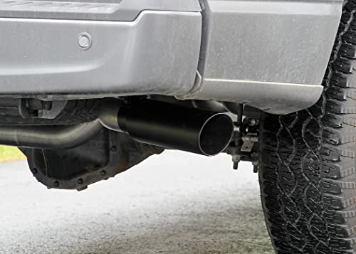 Flowmaster 817981 Outlaw Cat-Back Exhaust Kit 3 Inch 409 Stainless Steel Dual Exit 4 Inch Black Ceramic Coated 304 Stainless Steel Tips Compatible with 2021-2024 Ford F-150 2.7L 3.5L 5.0L by Flowmaster - Image 9