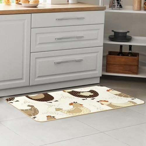 Tapis de cuisine lavable ultra absorbant avec envers antidérapant lot de 2 - 7